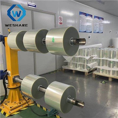 Polyester PET transparan Woulo fim pwoteksyon