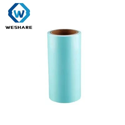 PET Blue Release revètman Silicone kouvwi fim
