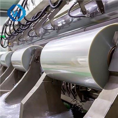 Transparan Fluorosilicone bèt kay lage fim doub bò
